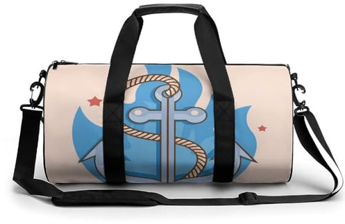 Segeln Sport Duffel Bag Sporttasche Reisetasche Handgepäck Tasche Schwimmtasche Weekender Bag 45x23x23cm
