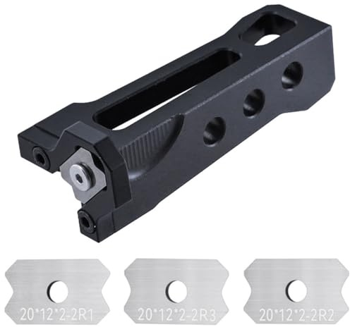 SEWOART Rabot Manuel pour Travail Du Bois Lames Acier Tungstène Ergonomique et Précis pour Finition de Chants et Bordures
