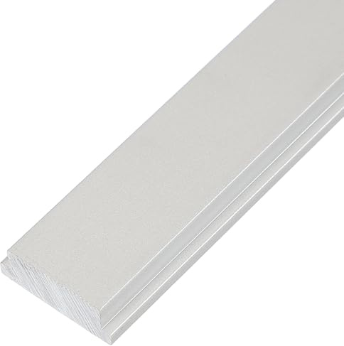 M METERXITY Carril T De Aluminio (11.8 Pulgadas/300mm, Plateado) - Corredera T Para Corredera De Inglete Ranurada No Poroso, Aplicable A Trabajos De Carpintería/Herrajes/Trineo De Corte
