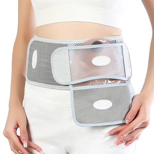 Stomiband, Justerbart Stomiband, Andningsbart Efter Operation Som Hjälper Till Att Skydda Stomipåsar, Hål Som Kan Klippas För Att Passa (4-9 Cm)(Medium)