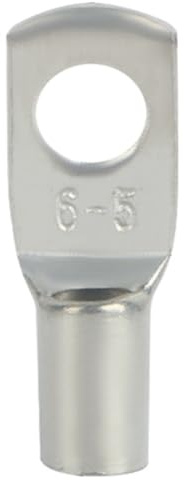Bosiyrggrl Connettore In Rame SC6-5 per Blocco Batteria In Rame Nudo con Foro per Morsetto A Cuneo da 500 Pezzi Terminale di Tensione del