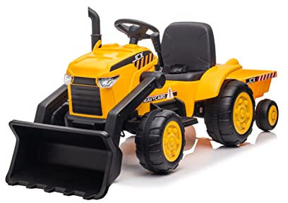 Trattore elettrico per bambini, 12 V, ATAA Buddy, escavatore con pala