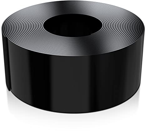 Forever Speed Bordi da Giardino 10mx12cm Recinzione Prato Nero Recinzione per Prato Cordolo per Aiuole Decorazioni per Bordura per Giardino