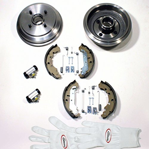 Autoparts-Online Set 60003877 Bremstrommeln/Bremsen Set + Zubehör hinten