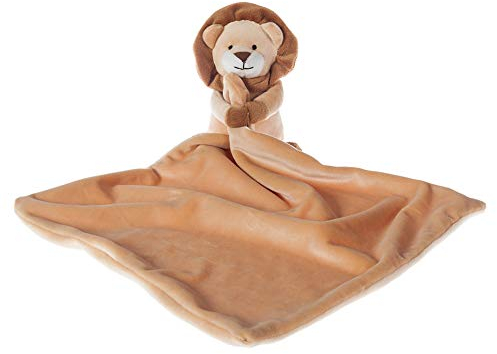 Apricot Lamb - Schlaf-gut-Löwe Schmusetuch Plüsch Komfort Kuscheltier für Babys - weich & waschbar - 33 cm