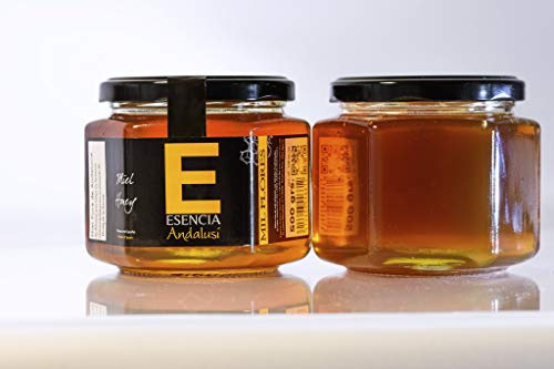 Miel 500 gr - 100% Pura de Abeja, Natural, Artesana, Producto de Jaén. Sabor excepcional por su gran pureza.(varios sabores) (Mil Flores, 2 Unidades)