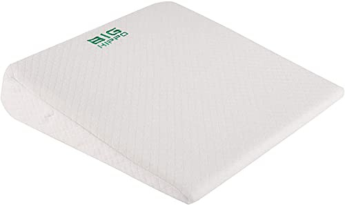 Big Hippo Memory Foam Seat Cushion - U-Shaped Tailbone & Sciatica Pain Relief Chair Pad for Posture Correction - Breathable Orthopedic Support for Office Workers, Car Driving & Wheelchairs