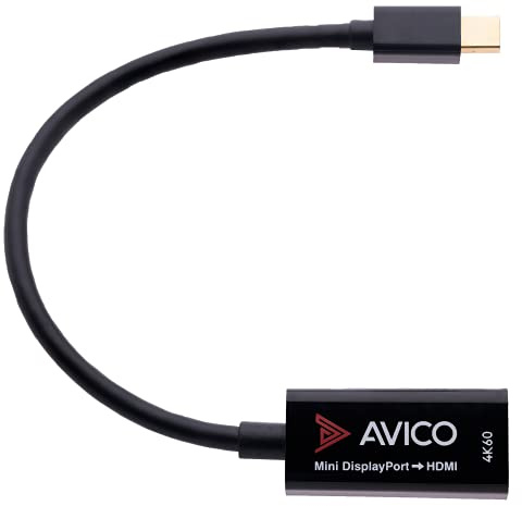 Activo Mini DisplayPort 1.2 a HDMI 2.0 Adaptador - 4K 60hz HDR - 2K 144hz - 1080P 240hz - Para Monitores, TV, PC, MacBooks, Proyectores - Compatible con Thunderbolt 2