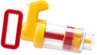 AquaPlay - Wasserpumpe klein - Erweiterungsset für AquaPlay Wasserbahnen, passend für die Schleusen, 15 cm groß, Wasserstraßen Zubehör, für Kinder ab 3 Jahren, 8700001134, Gelb