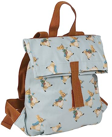 Petit Jour Paris Der kleine Prinz Sac à dos de loisirs en coton Beatrix Potter Peter Rabbit, bleu clair, Einheitsgröße