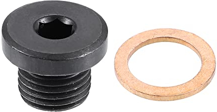 QUARKZMAN M14x1.5 Motore Olio Scarico Tappo Vite per Audi per Volkswagen Nero