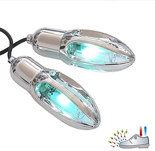 Samnuerly Tragbarer UV-Schuhtrockner, Lampe, Stiefel, Deodorant, Auto, Kleiderschrank, Ozonsterilisator, tragbare Handschuhe, Socken, Schuhtrockner