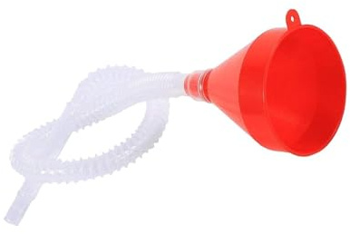 1Set Car Refueling Funnel Filling Funnel With Detachable Hoses Engine Gasoline Oil Additive Motorbike Fillers Fillers