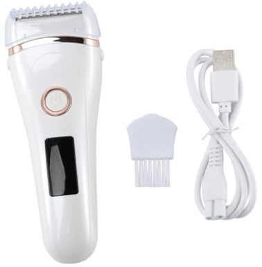 BESTYASH USB Aufladbarer Damen Epilierer mit LED Display Multifunktionaler Haarentferner für Gesicht Beine und Bikinizone Schmerzfreies Rasieren für Glatte Haut