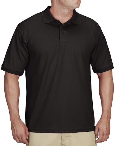Propper Men's Short Sleeve Uniform Polo, Black, 8X Large