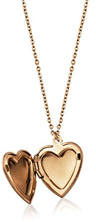 Herzanhänger Locket-Anhänger Medaillon - inkl. Gravur - Edelstahl AH483 - mit AMAZON KONFIGURATOR direkt online gestalten !