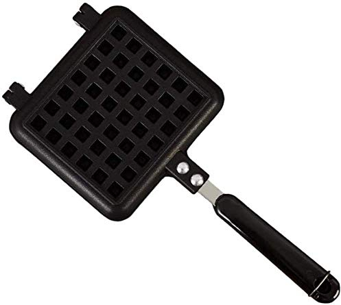 Waffle Maker Pan Cast Stove Top Waffle Aluminum Alloy Waffle Pan Baking Tools