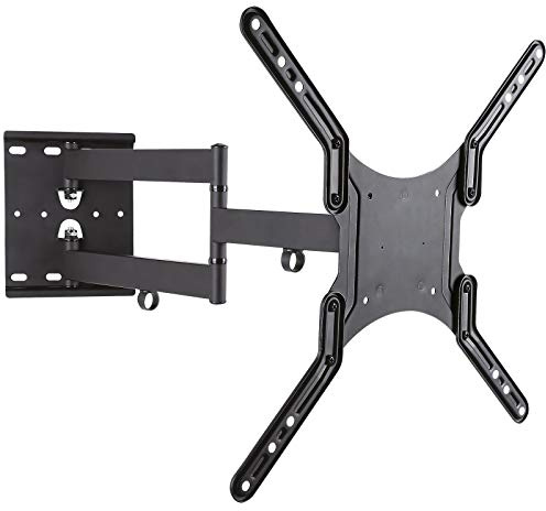 Drall Universal Fernseher Halterung - Schwenkbar Neigbar - 16-65 Zoll (39,6-140 cm) - Ausziehbar bis 65 cm - TV Wandhalterung für 3D HD OLED LED LCD - VESA 100 200 300 400 schwarz Modell: L22LB
