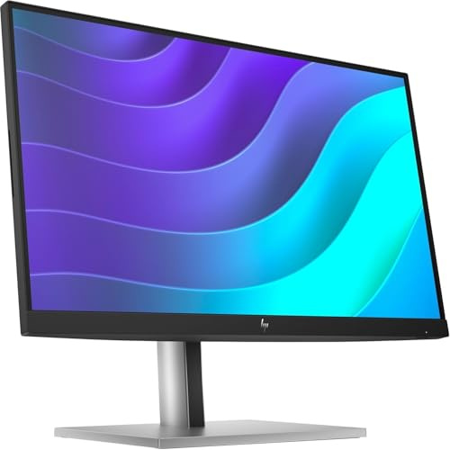 HP E22 G5 22 Class Full HD LCD Monitor - 16:9 - Black, Silver