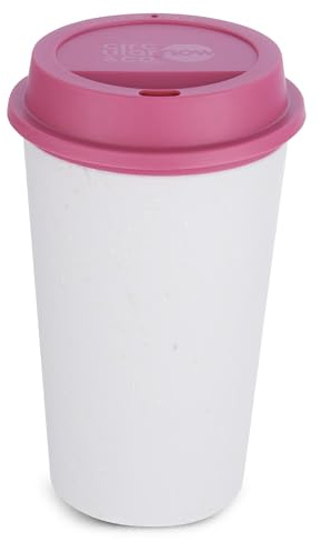 Circular & Co Reusable Now Coffee Cup - 12oz/340ml - Insulated, Sustainable & Recyclable - Coffee Travel Mug - Snap Fit Lid - Medium Drink - BPA Free - Dishwasher Safe