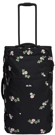 ELA MO® Reisetasche mit Rollen Größe M [78 Liter] - Tasche mit Rollensystem - Stylische Damen Rolltasche für Handgepäck - Trolley Leicht, Handlich und Praktisch mit Weekender-Funktion (Upsy Daisy)