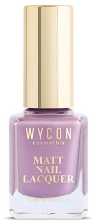 WYCON Cosmetics Matt Nail Lacquer Matter Nagellack mit Samt-Effekt, langer Halt für elegante und anspruchsvolle Nägel - 05