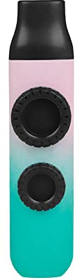 Breeshy Doppelfilm Kazoo Professional Performance ABS Kazoo Gitarren-Begleitinstrument Kazoo,Cyan+Rosa