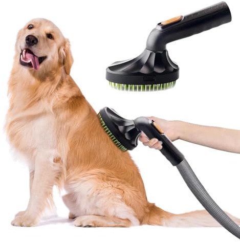 Haustierbürste, Haustier Haarpflege Bürste Staubsaugeraufsatz Für Hunde, Haustier Staubsauger Kamm Haarentferner Bürstenaufsatz, Bürste Haarentferner Für Hunde Und Katzen (a)
