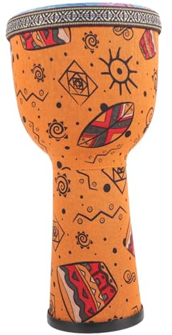 8-zoll Djembe Trommel für Anfänger und Erwachsene, Handtrommel | Pvc Ausführung, Leichtes Format, für Kinder, Bühne und Unterricht, Lauter Klang