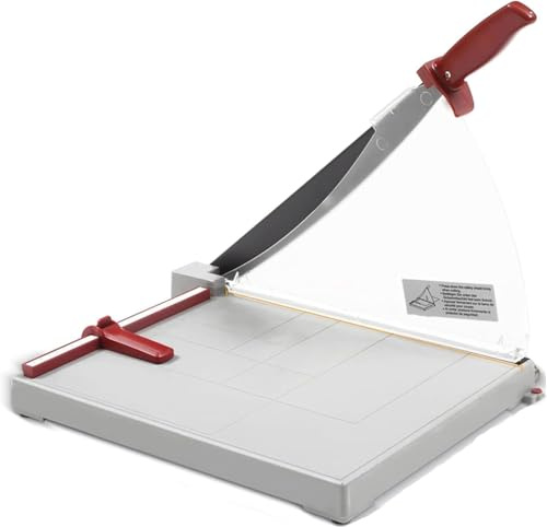 Papierschneider, Präzisions-Guillotine-Hebelschneider for Papier, Fotos, Bastelkarton usw. – Professioneller A4-Papierschneider