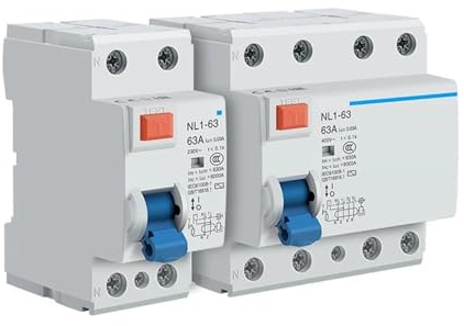 Disjoncteur différentiel NL1-63 25A 40A 63A(4p,63A)