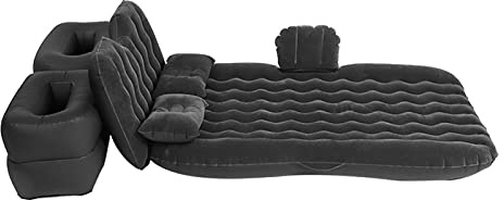 Ejoyous Abziehbar Auto Luftmatratzen SUV Luftbett Camping Aufblasbare Matratze, Ewegliche Dickere Luftbett Auto Matratze für Reisen Camping Outdoor Aktivitäten mit Pumpe