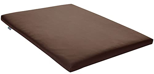 FORTISLINE Hundematte Hundebett Capri (XL - 120cm x 90cm, Braun)