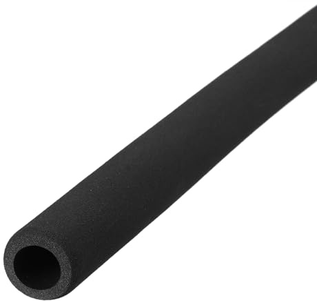 DMiotech 2 Packung Schaum Griff Umhüllung Schwarz Rutschfest | Geschlossener zelliger Schaumstoff Schläuche, 18mm Durchmesser x 5mm 8, Für Utensilien Werkzeuge Griffe Rohre Isolierung