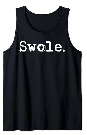 Swole Cool Weight Lifter Gym Lover Costume Tank Top