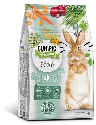 Alimento Premium para Conejos Adultos Cunipic 2.5 kg