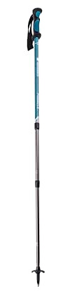 Mountainsmith Pinnacle Trekking Pole - Lightweight Collapsible Anti-Shock Suspension Single Pole for Hiking & Backpacking - Glacier Blue
