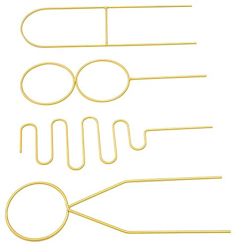 OFFSCH 4 Pezzi Traliccio Metallico Per Piante Rampicanti Supporto Per Piante in Vaso Traliccio Per Giardino Adatto Per Pothos Monstera Filodendro Viti Peperomia