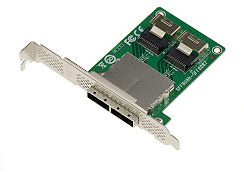 KALEA-INFORMATIQUE Adaptateur MiniSAS SFF-8088 vers SFF-8087