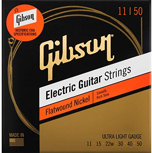 Gibson SEG-FW11, UL 011-050, flatwound · strängar elgitarr