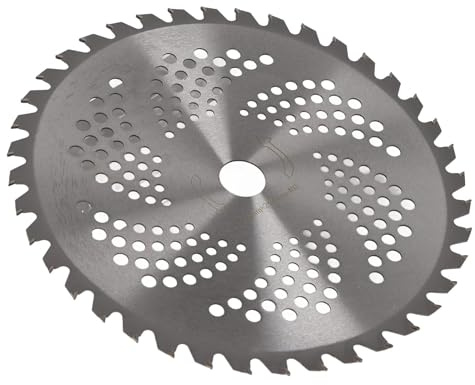 Lama per tagliaerba in acciaio ad alta velocità di ricambio resistente alla ruggine 1,4 mm di spessore 255x25,4 mm disco taglio per decespugliatore per arbusti per