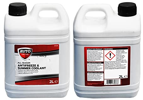 simpa All Season Antifreeze & Summer Coolant Ready Mixed Formula - 2L Bottle