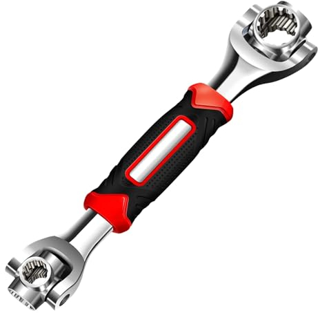 JIGSAWTOY YAW 52-in-1Universal-Steckschlüssel, Edelstahl-Reparaturwerkzeuge, um 360 Grad drehbarer Schraubenschlüssel