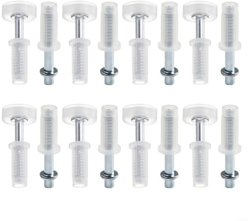 Oberes Drehgelenk und Führungsrad Beschlagsatz für Falttüren Beschlagsatz für Falttüren im Schrank(8PCS)