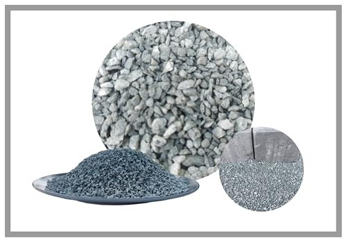 Splitt Pflastersplitt 30 kg Diabas Fugensand anthrazit 1-3 mm Brechsand zum Einkehren in Pflasterfugen, stabiler Fugenfüller Pflastersteine Top Qualität Schotter