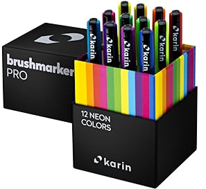 Karin Brushmarker PRO Neon Colors CASE
