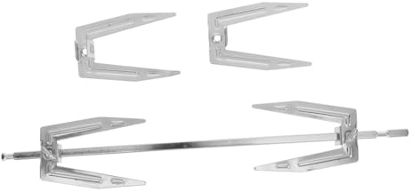 MOTHNUR Fourchettes De Rôtissage Acier Inoxydable pour Friteuse à Air Et Four Accessoires De Barbecue Résistants à Haute Température Lot pour Cuisine