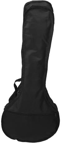DECOMELODY Verstellbarer Mandolinenrucksack mit Gepolstertem Schutz Stoßfest Multifunktionale Außentaschen Praktischer Schultergurt für Outdoor und Sicheren Instrumententransport