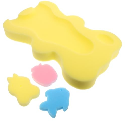 VANZACK Alfombrilla de Baño para Recién Nacidos Almohadilla de Suave Esponja Antideslizante para Inserto de Bañera y Cojín de Lavabo para Ducha