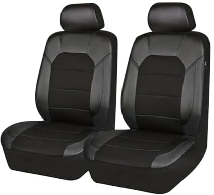 Autositzbezüge für VW Volkswagen T5 T6 multivan, Sitzbezüge Auto Verschleißfestes Auto-Sitzbezug Komplett-Set Innenraum Schonbezüge Zubehör,A/Black